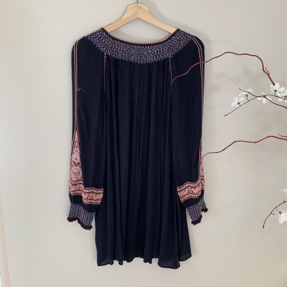 Free People Wind Willow Embroidered Dress S NWT - Picture 5 of 7